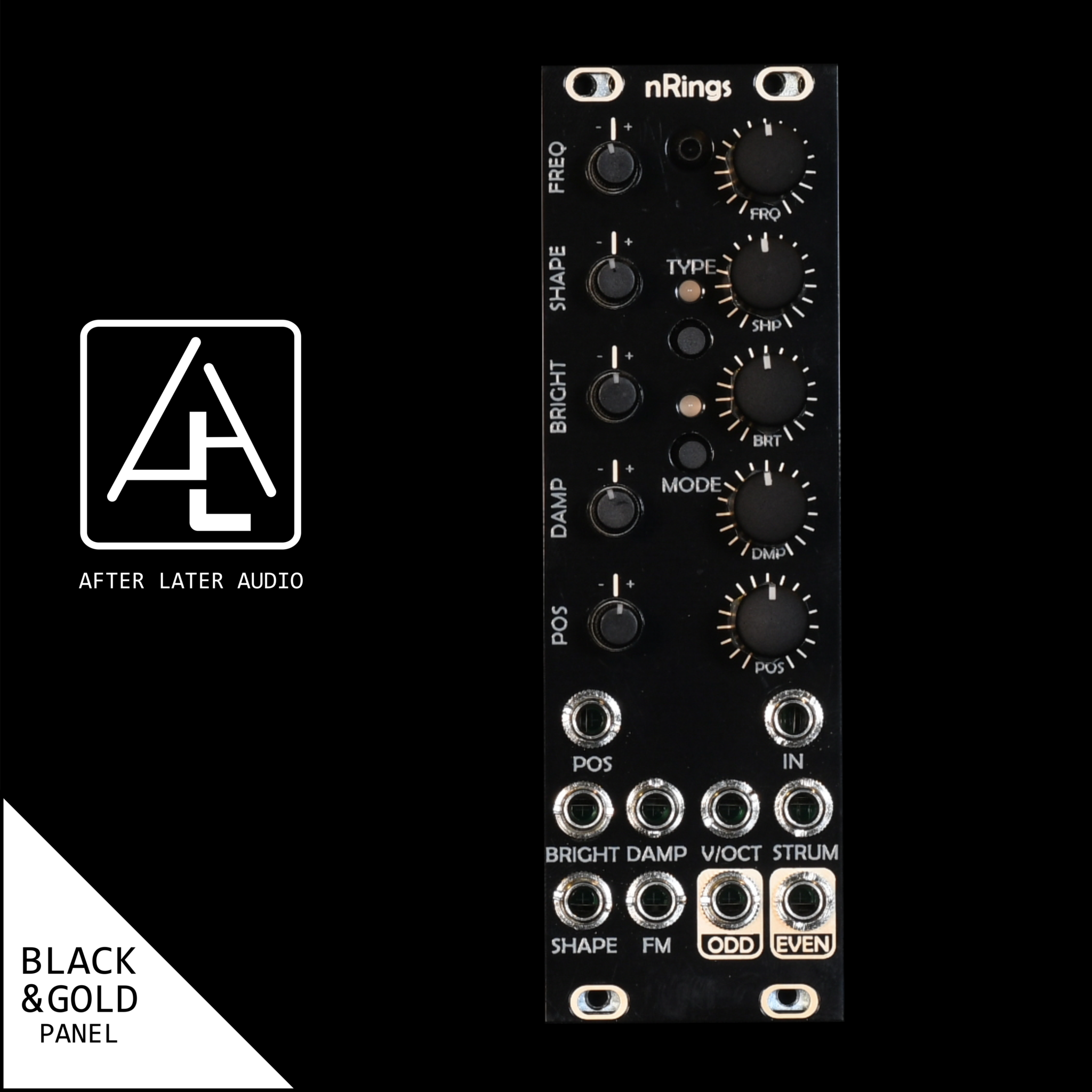 鍵盤楽器 After Later Audio nRings (Black) 鍵盤楽器 After Later Audio nRings (Black) nRings – After