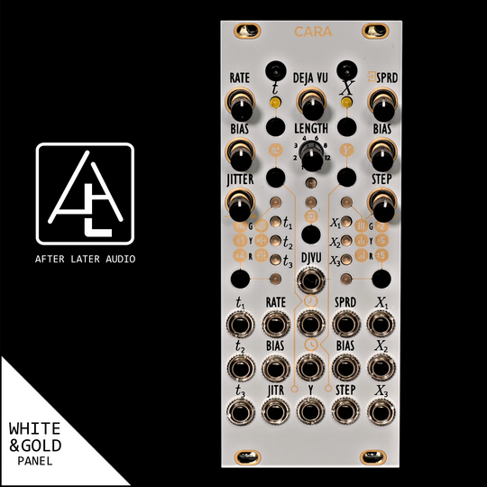 Cara (Mutable Instruments Marblesクローン) CaraBlack_GoldProductImage_540