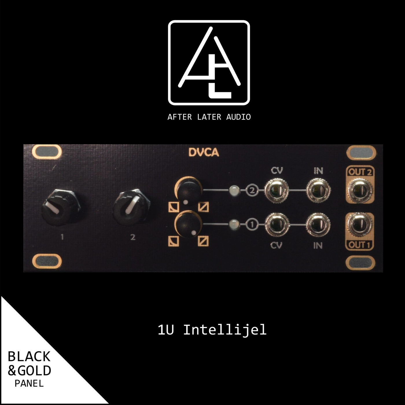 Dual VCA (dVCA) - 1U Intellijel Format