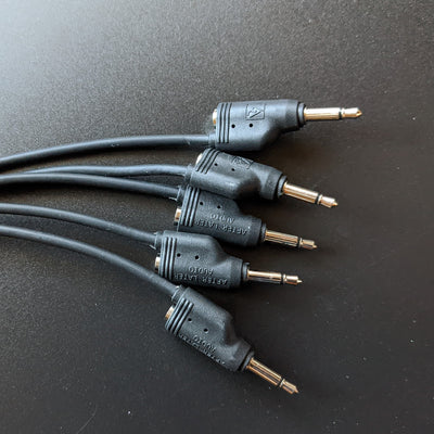 Single-End Stackable Patch Cable in Packs of 5 - Shorter connector